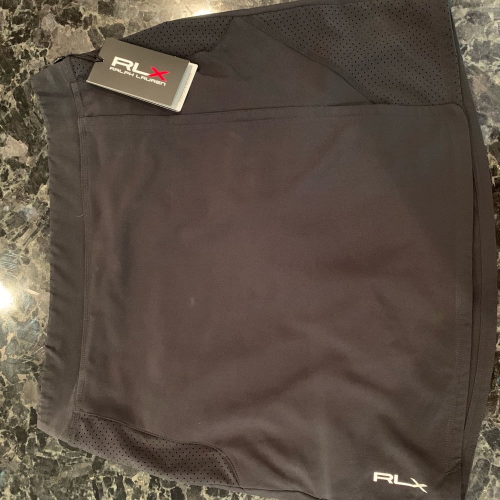 Black RLX golf skort - Small